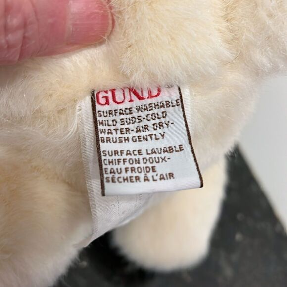 GUND bear “DUMPLING” 15 inch cream bear - Picture 7 of 8